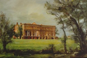 La Favorita - olio su tela di Giancarlo Businelli