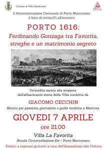 Locandina Porto 1616 La Favorita