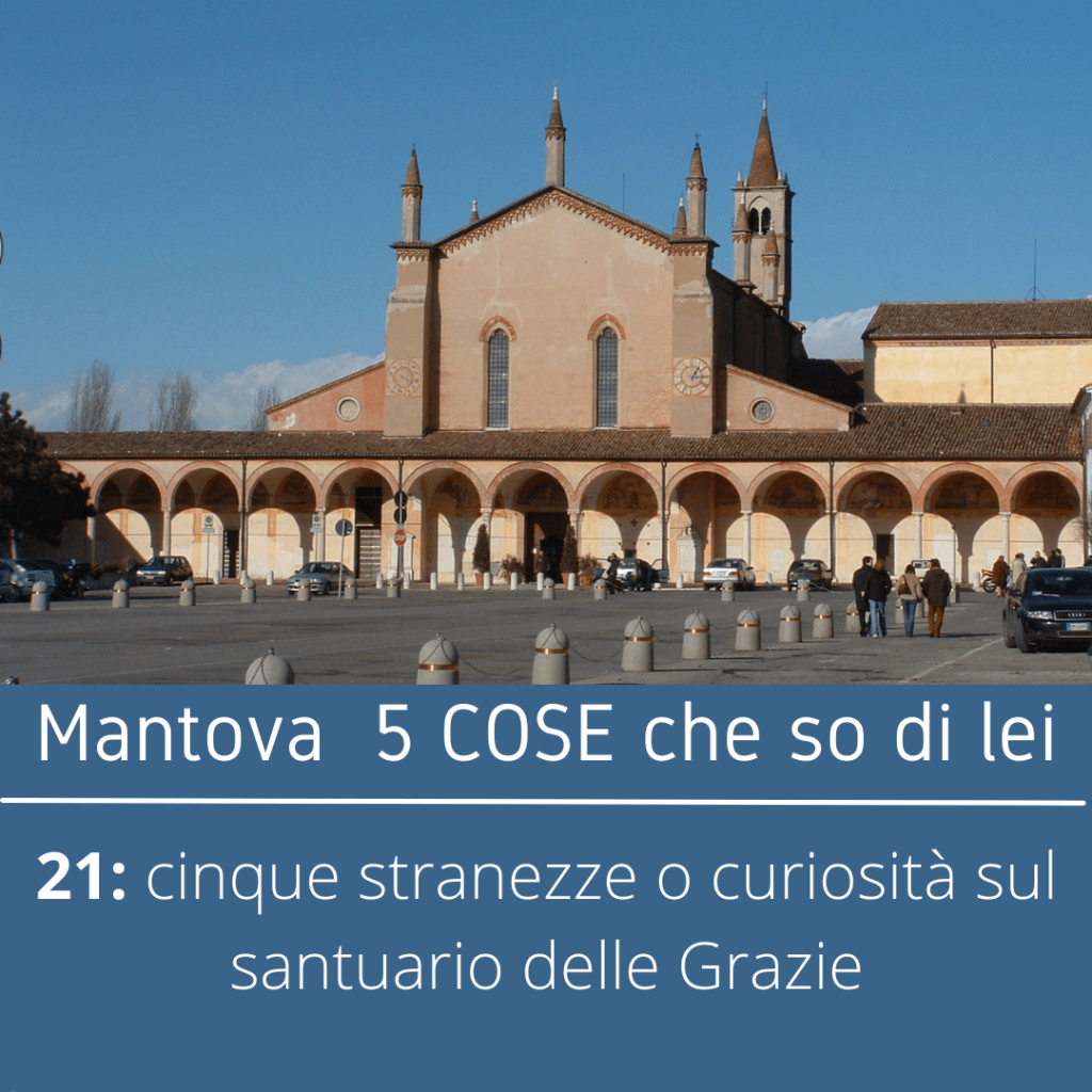 Il sagrato del Santuario delle Grazie