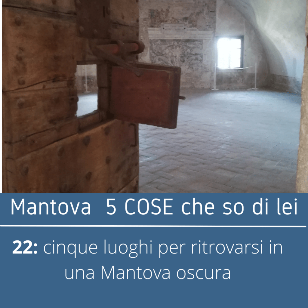 Una delle celle del Castello di San Giorgio che accolsero i Martiri di Belfiore